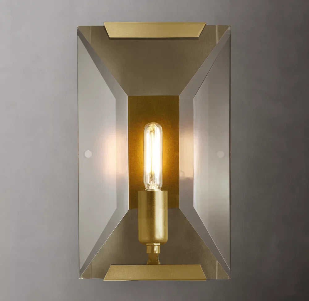 Harlow Crystal Wall Light, Bedroom Wall Sconce, detail 4