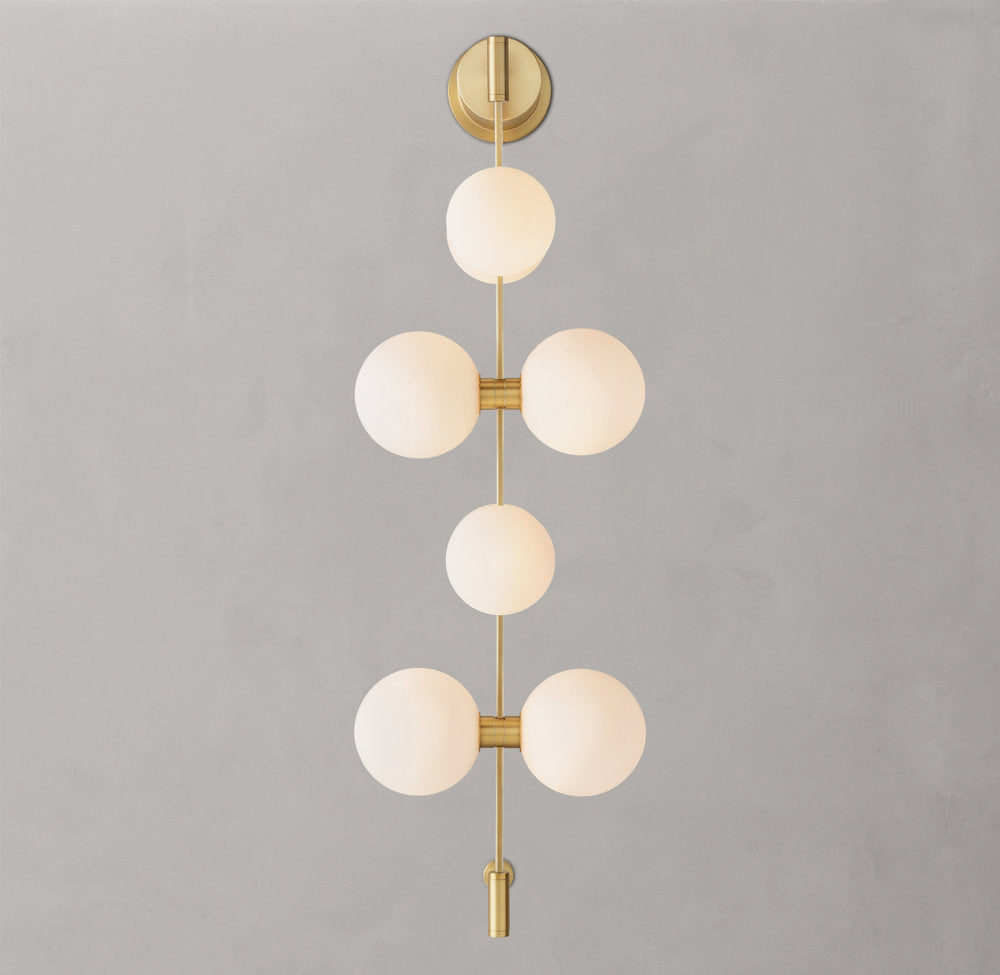 Contemporary Rail Sconce, Hardwired Wall Sconce, detail 3