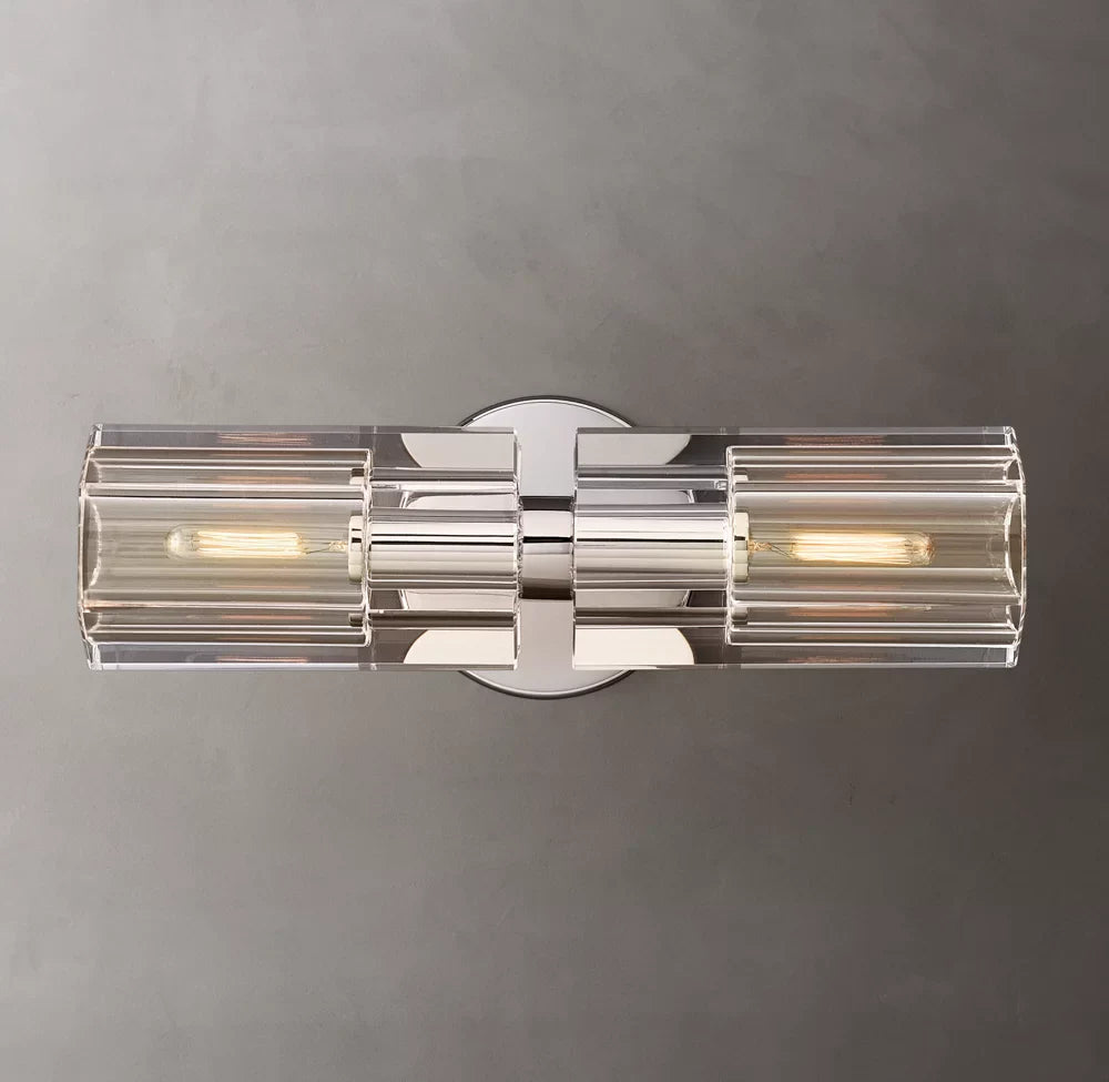 Arcachon Linear Wall Light, Bathroom Wall Sconce, detail 15