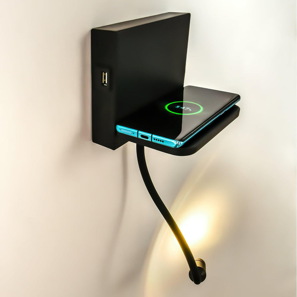 Mr. X LED Wall Light, Bedroom Wall Sconce, detail 3