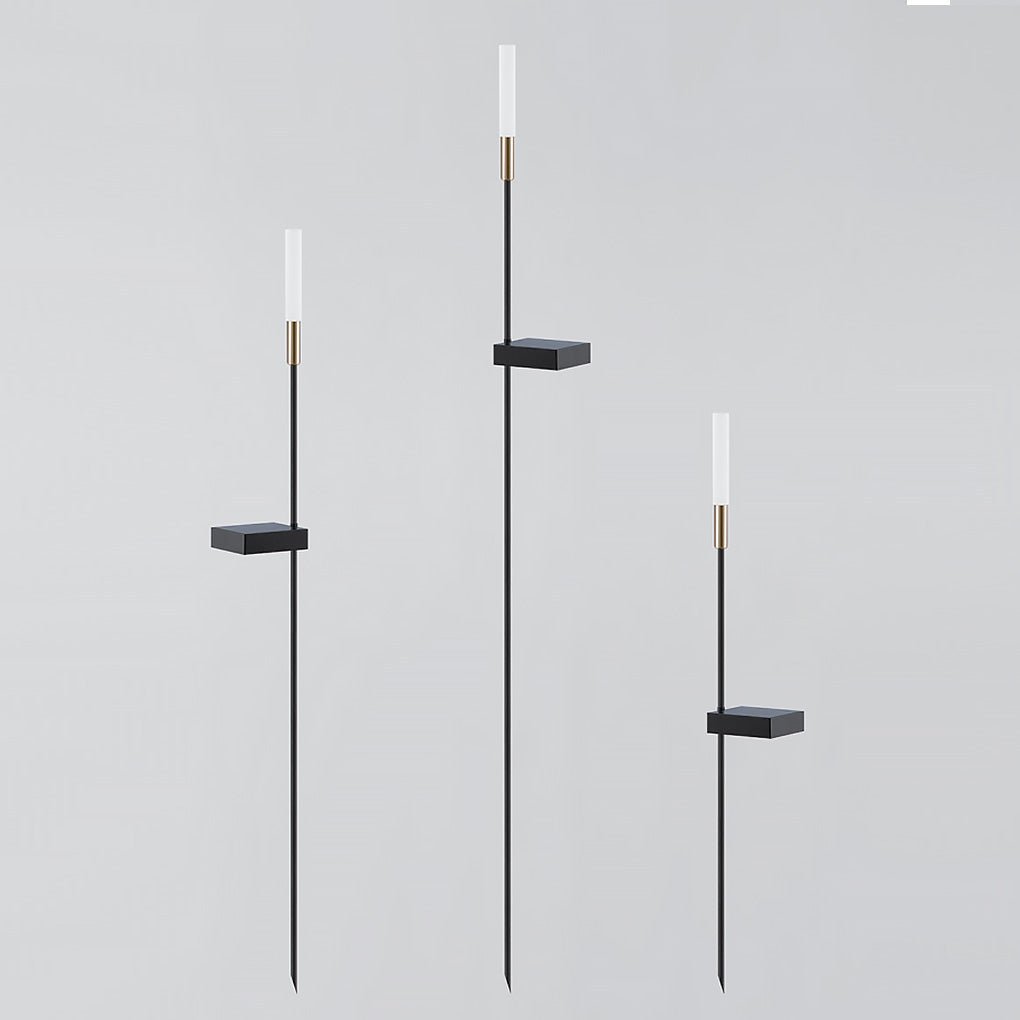 Reed & Cattail Exterior Column Lights Low Voltage Solar LED Landscaping Garden Lawns Lighting, Outdoor Wall Light, detail 8