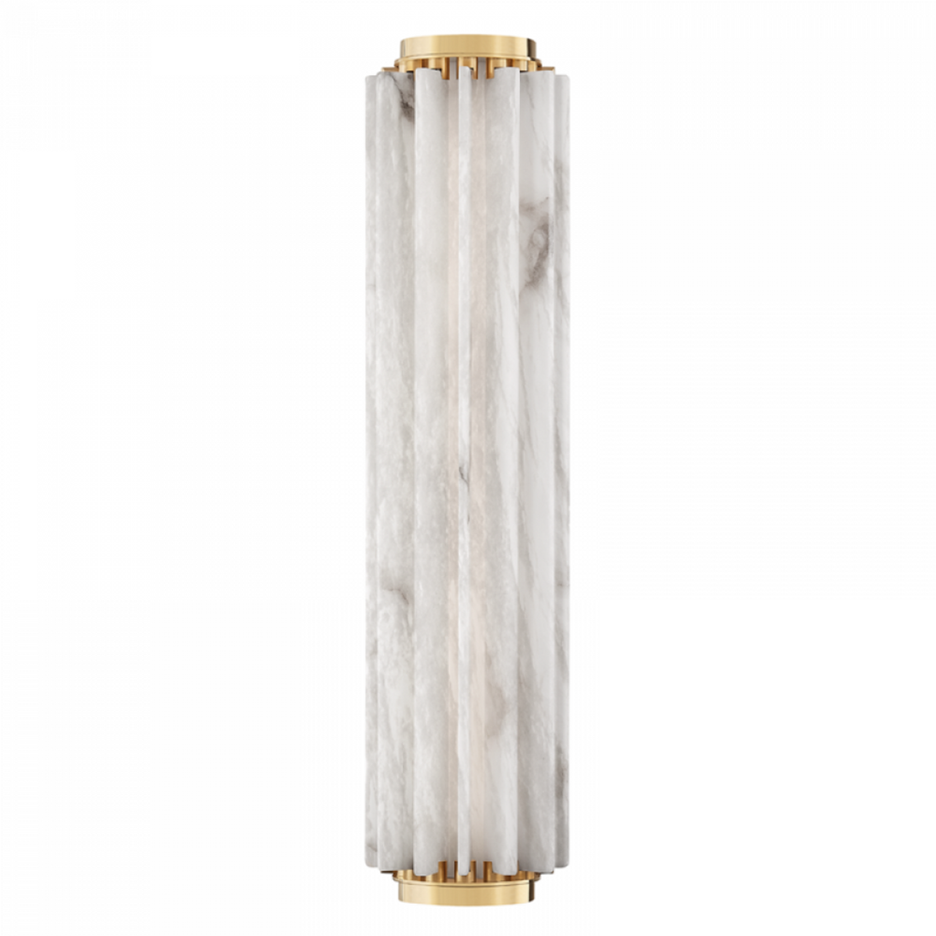 Glissando Wall Light, 2-Light, LED, Stainless Steel, Clear Crystal, 9.75"H, Hardwired Wall Sconce, detail 4