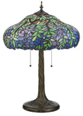 Duffner And Kimberly Laburnum 28 Inch 3-Light 28.00" Antique,Mahogany Bronze Table Lamp front view