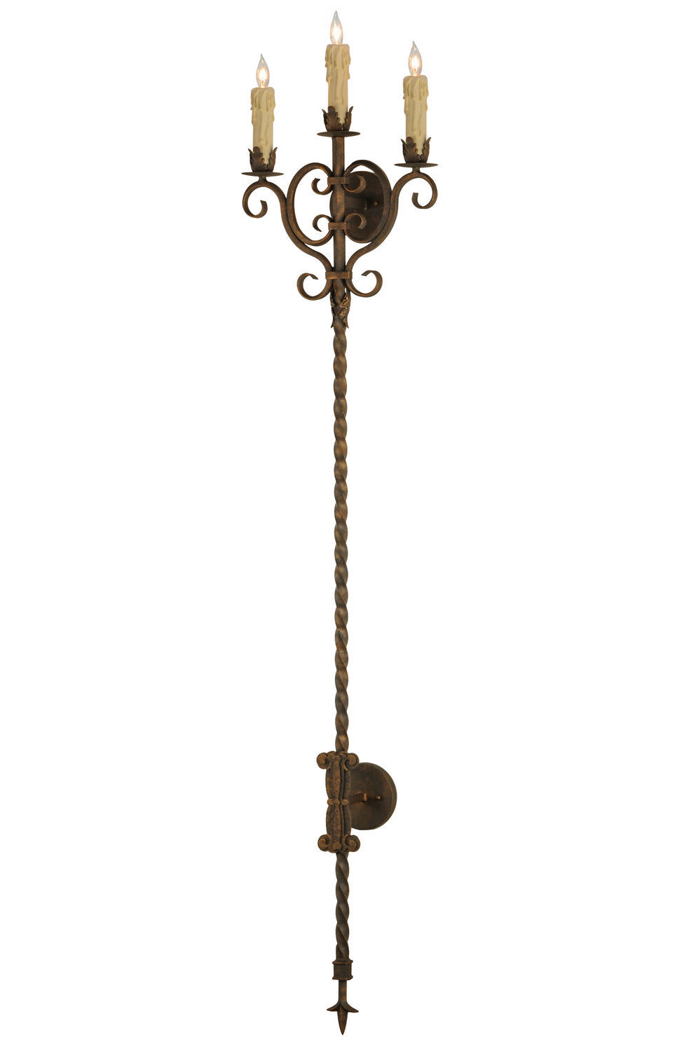 Palmira 3-Light 72.50" Custom Wall Sconce front view