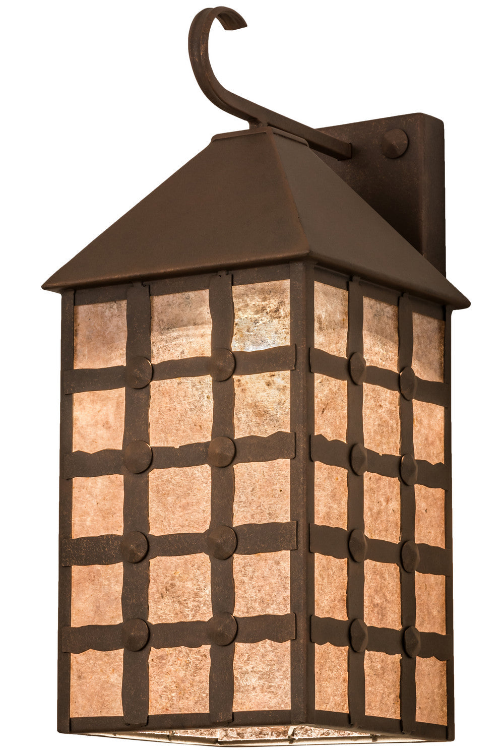Clavos 1-Light 23.00" Antique Rust Wall Sconce front view