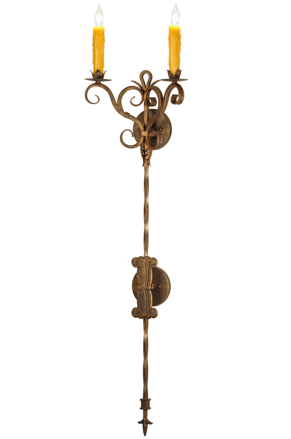 Palmira 2-Light 48.00" Custom Wall Sconce front view