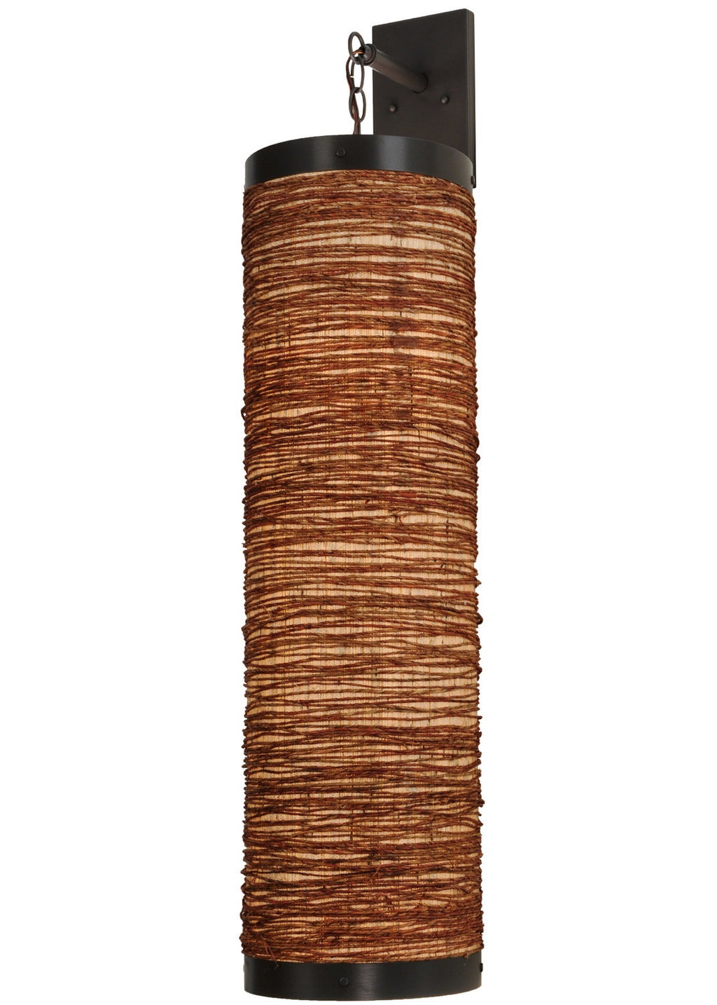 Cilindro 1-Light 42.00" Timeless Bronze Wall Sconce front view