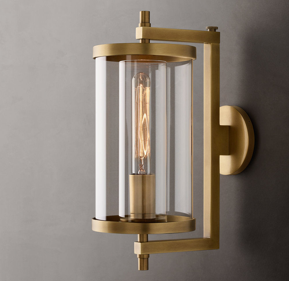 Devaux Circular Sconce, Wall Sconce, 10"D x 16"H
