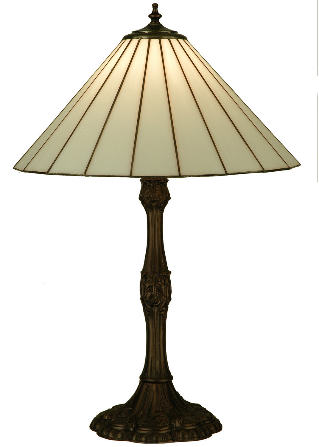 Duncan White 26 Inch 1-Light 26.50" Mahogany Bronze Table Lamp front view