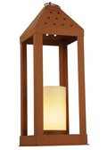 Curated Wigodsky Ark 31 Inch Accent Lamp 1-Light 31.25" Red Rust,Custom Table Lamp front view