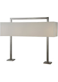 State College 39 Inch 4-Light 39.00" Brushed Nickel Table Lamp front view