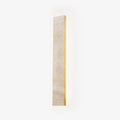 Solis Stone Wall Light, Hardwired Wall Sconce, Travertine, Dia 9cm x H 40cm