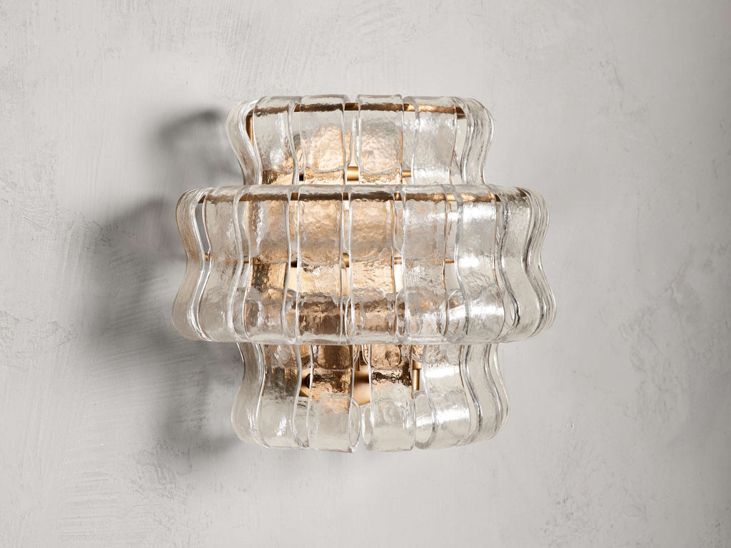 Ghiaccio Wall Light, Hardwired Wall Sconce, detail 10
