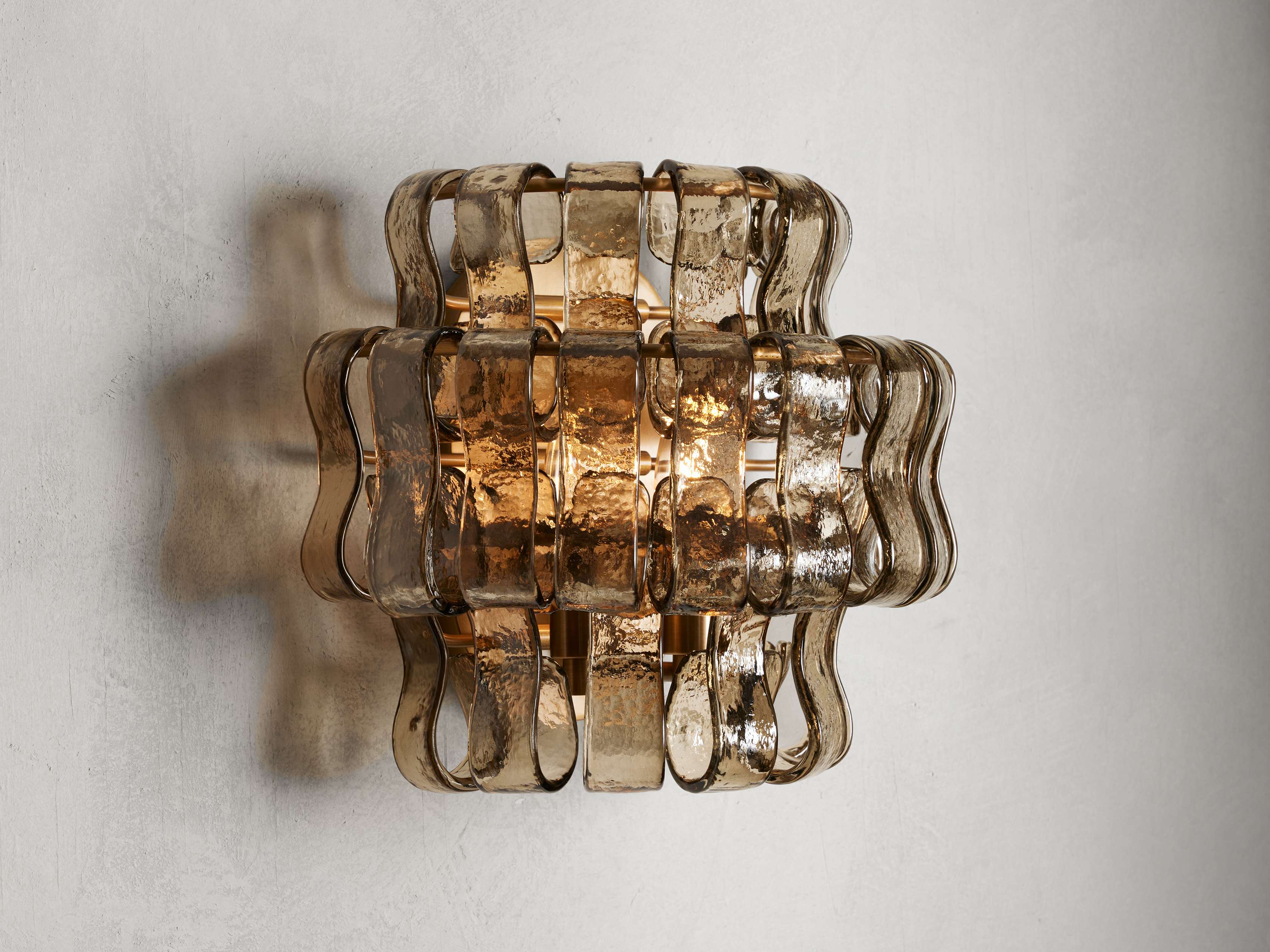 Ghiaccio Wall Light, Hardwired Wall Sconce, detail 6