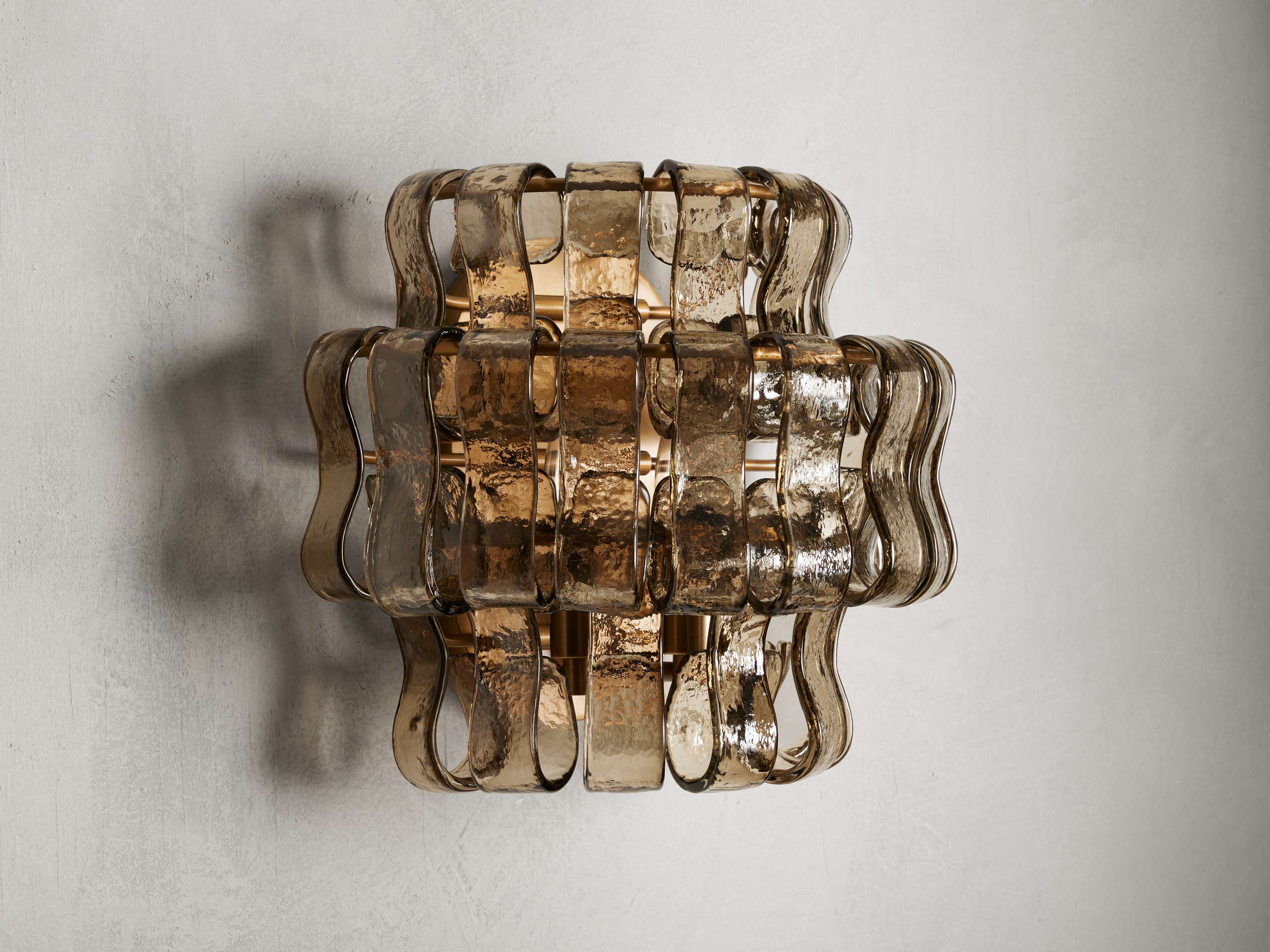 Ghiaccio Wall Light, Hardwired Wall Sconce, detail 2