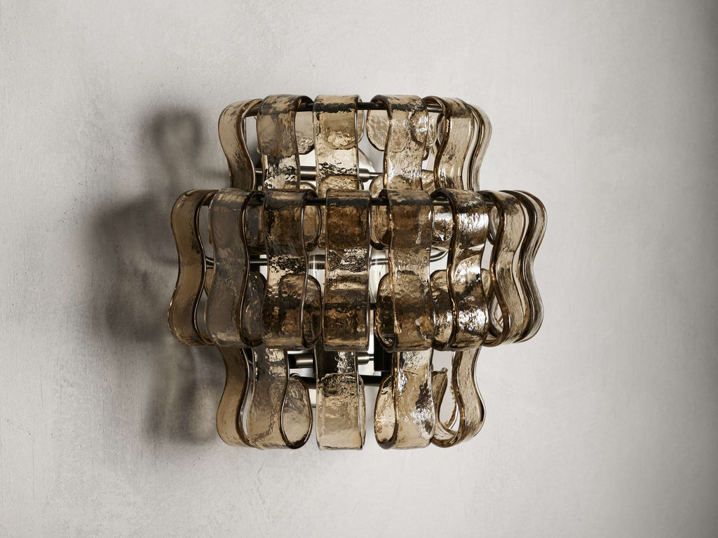 Ghiaccio Wall Light, Hardwired Wall Sconce, detail 7