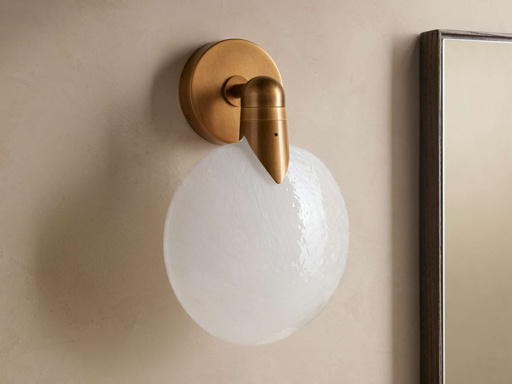 Lyla Wall Light, Hardwired Wall Sconce, detail 2
