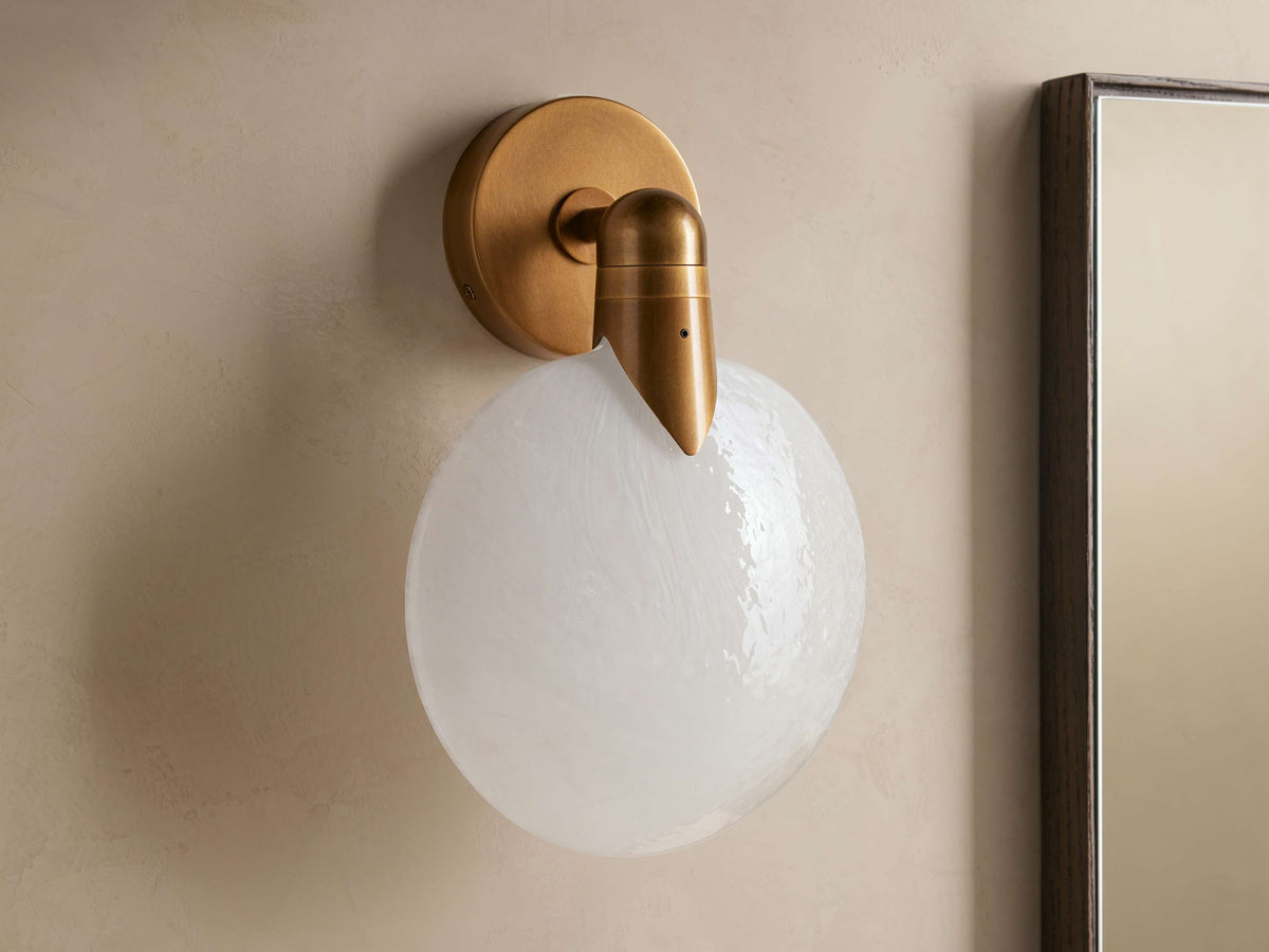Lyla Wall Light, Hardwired Wall Sconce, detail 2