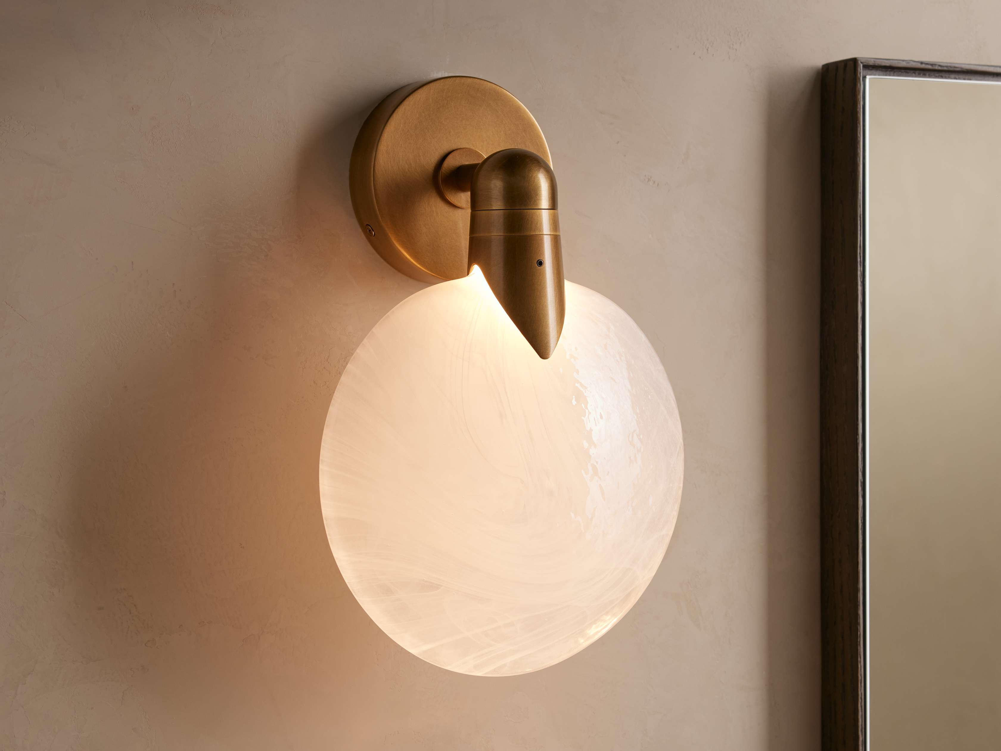Lyla Wall Light, Hardwired Wall Sconce, 4.75" w x 4.75" h