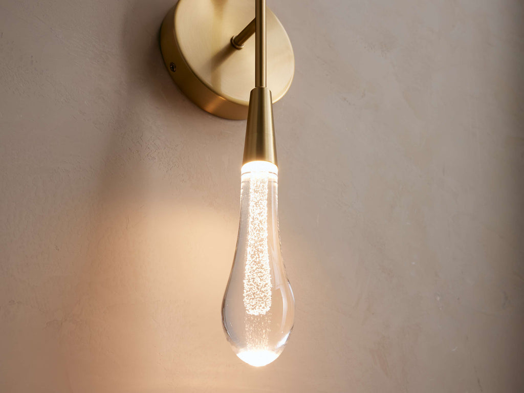 Soltaire Double Wall Light, Hardwired Wall Sconce, detail 9