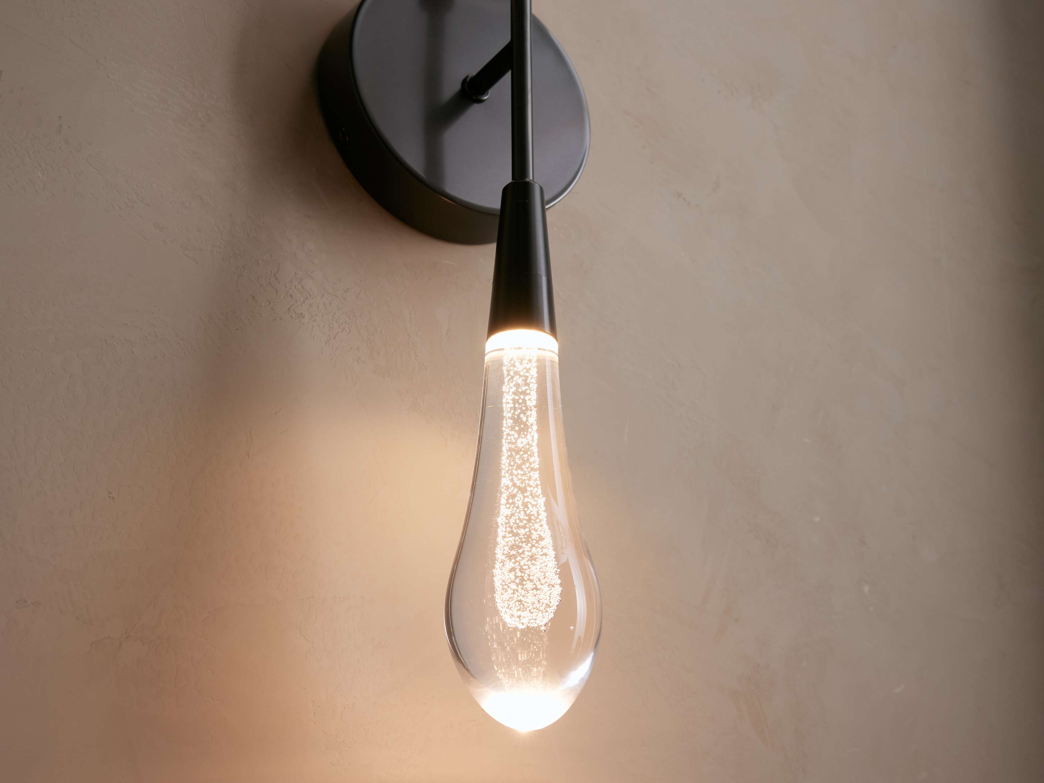 Soltaire Double Wall Light, Hardwired Wall Sconce, detail 12