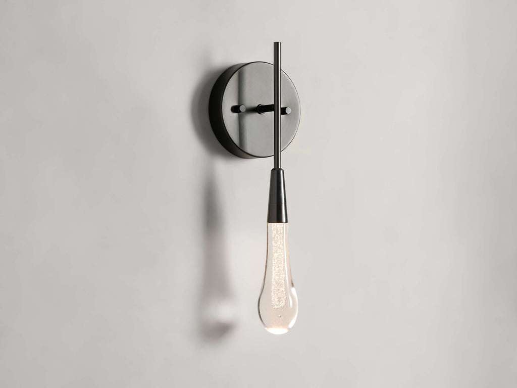 Soltaire Wall Light, Hardwired Wall Sconce, detail 3