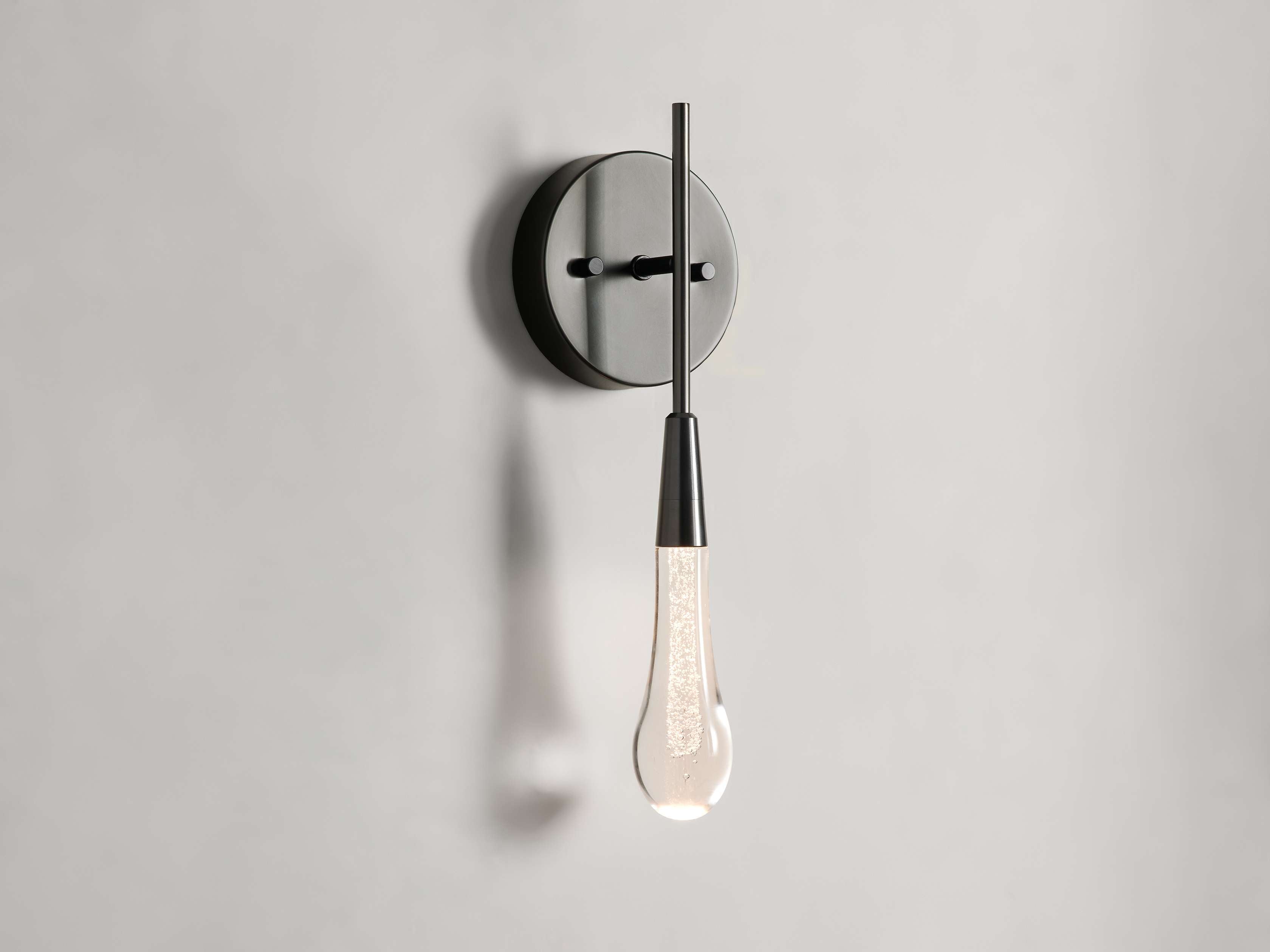 Soltaire Wall Light, Hardwired Wall Sconce, detail 3