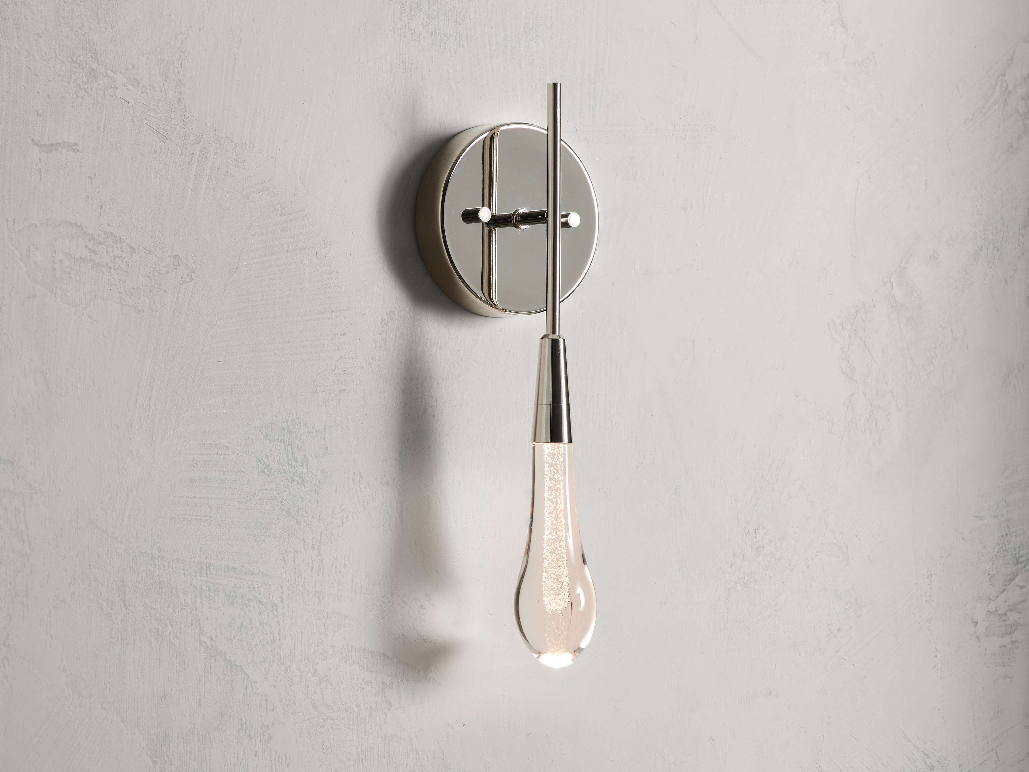 Soltaire Wall Light, Hardwired Wall Sconce, detail 2