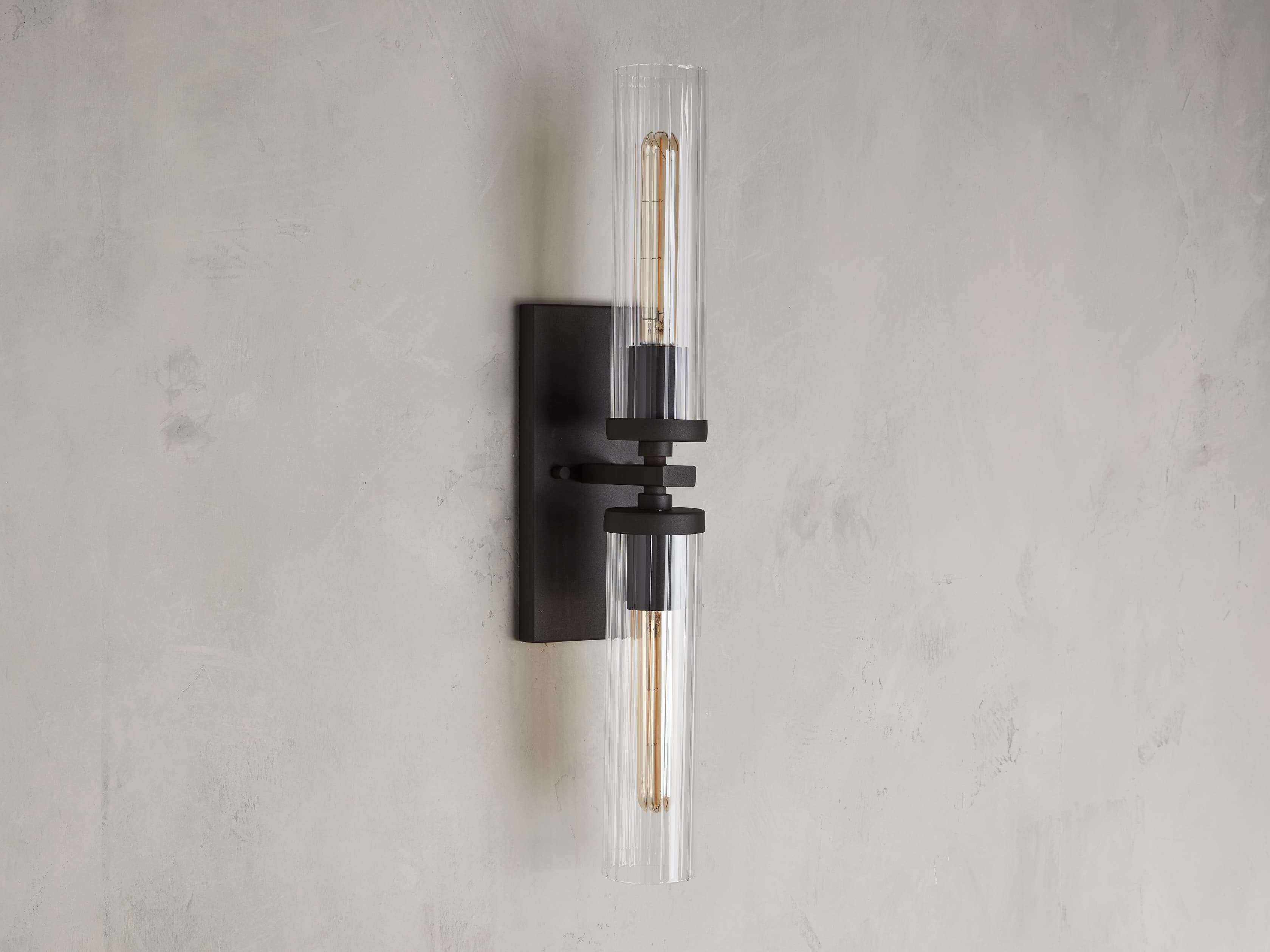 Andreas Double Wall Light, Hardwired Wall Sconce, detail 3