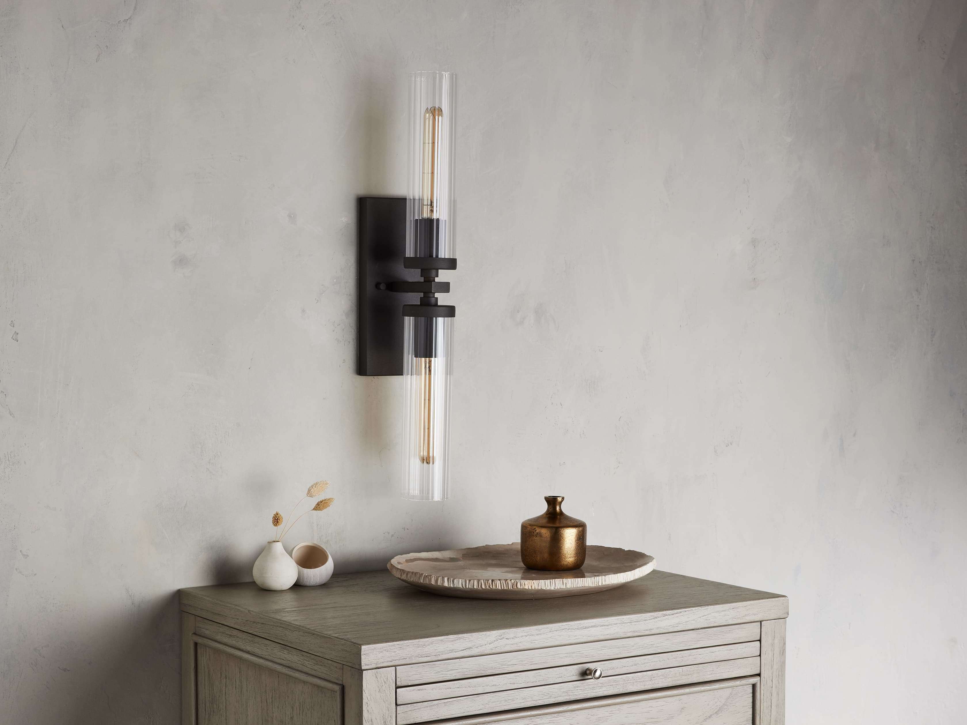 Andreas Double Wall Light, Hardwired Wall Sconce, detail 11