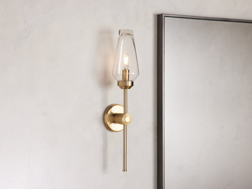 Arrow Wall Light, Hardwired Wall Sconce, Dimensions 5"