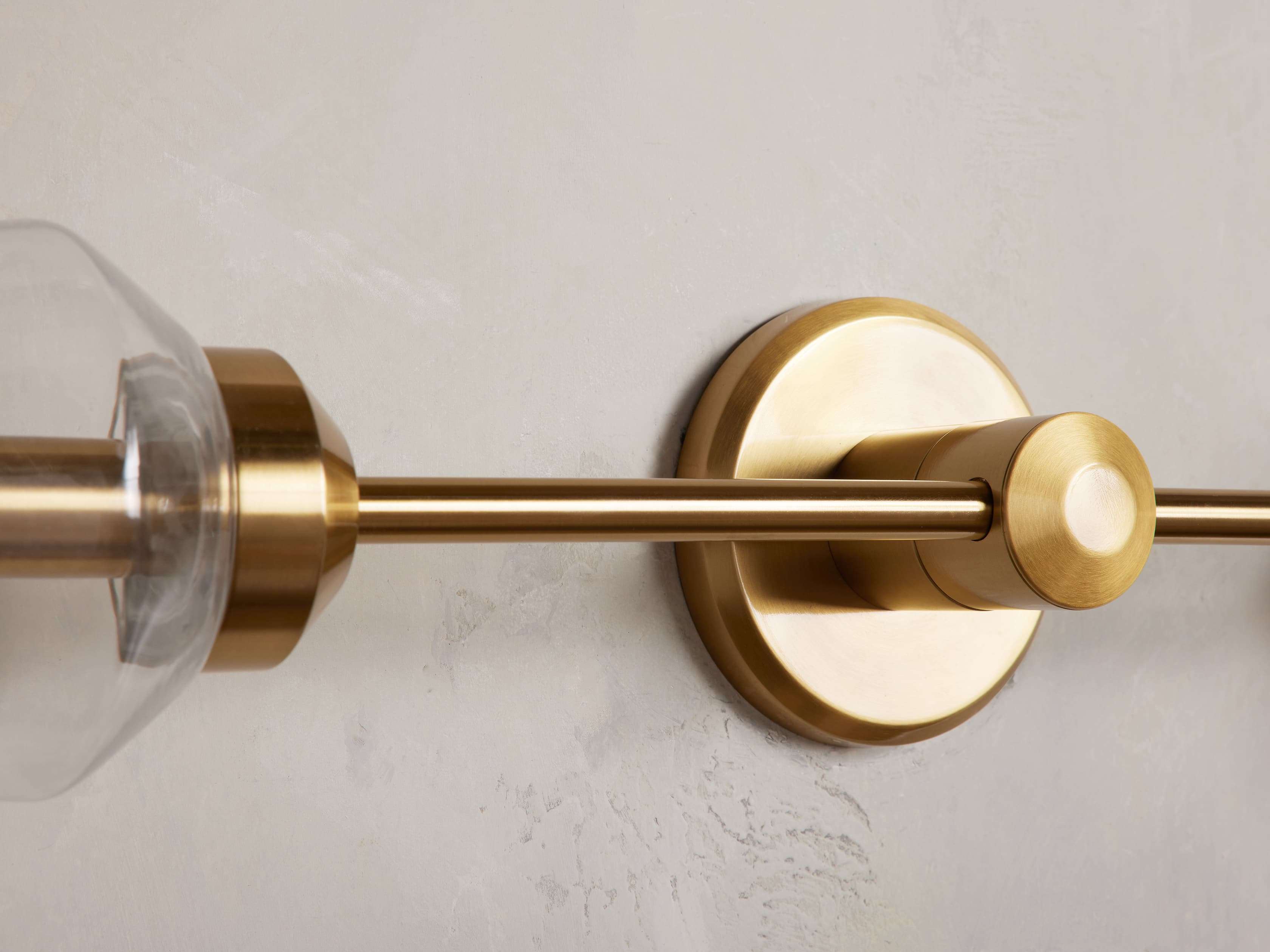 Arrow Double Wall Light, Hardwired Wall Sconce, detail 5