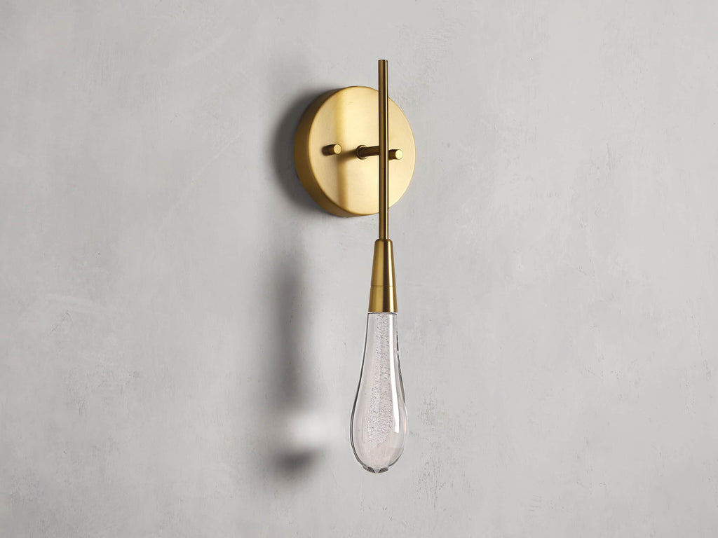 Soltaire Wall Light, Hardwired Wall Sconce, detail 5