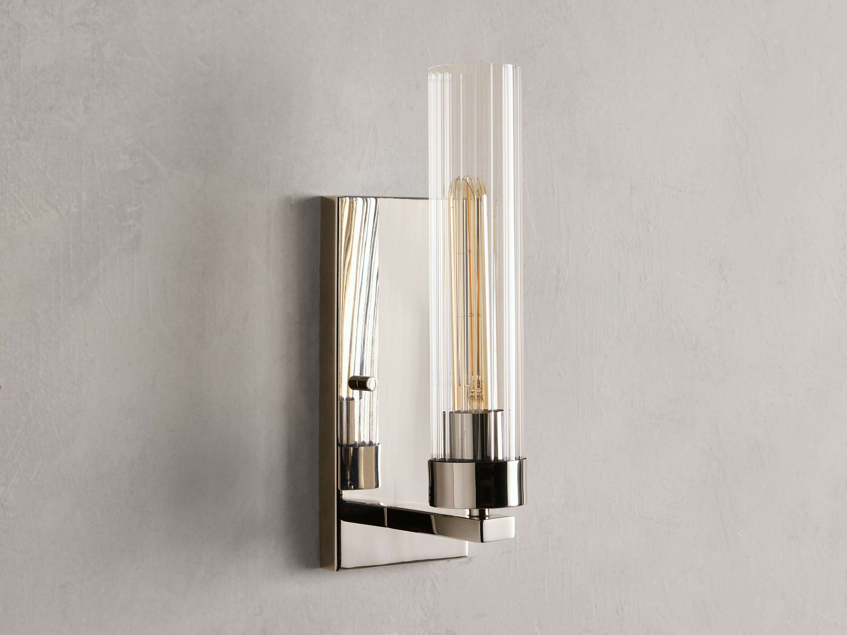 Andreas Wall Light, Hardwired Wall Sconce, detail 6