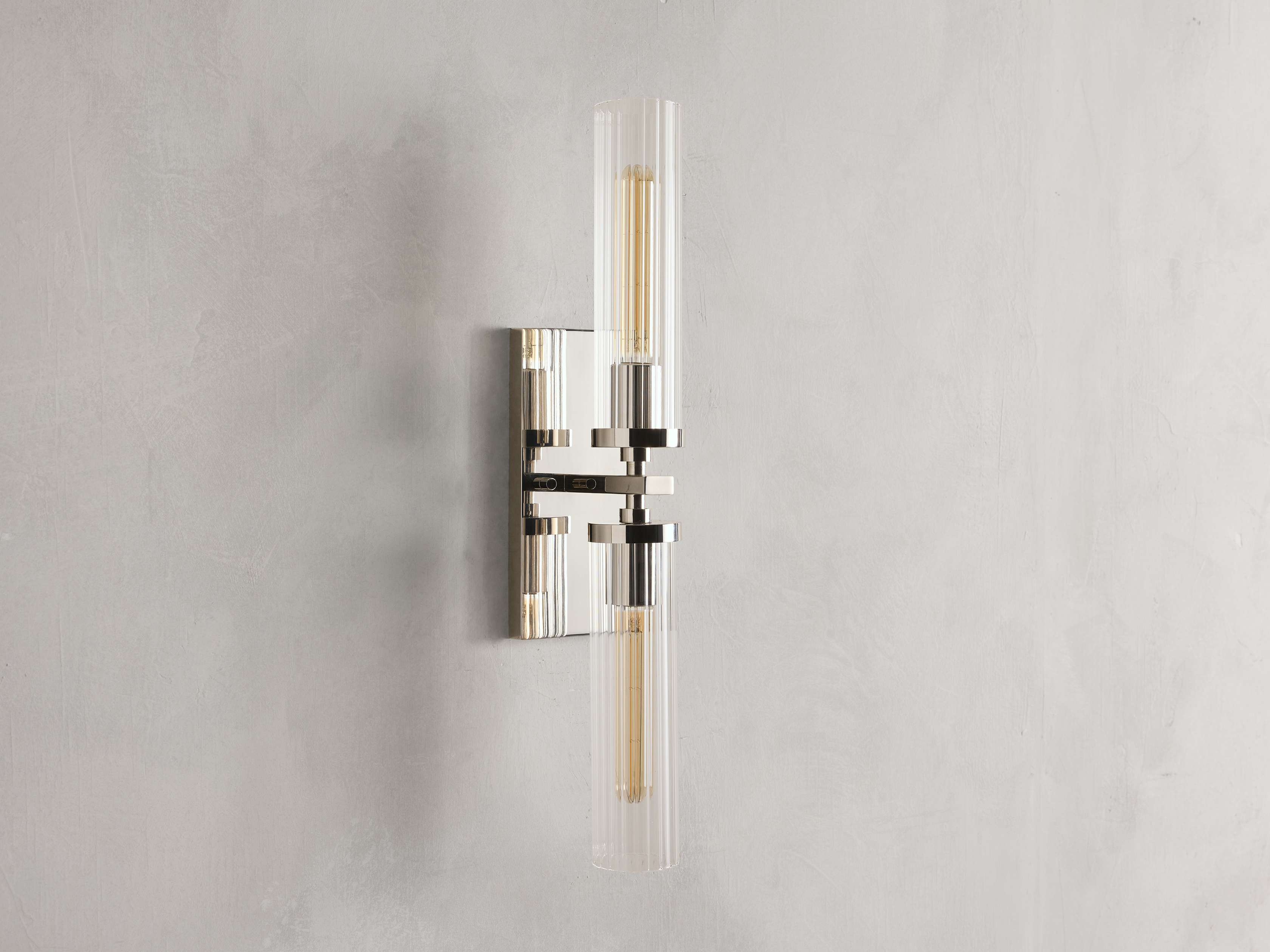 Andreas Double Wall Light, Hardwired Wall Sconce, detail 6