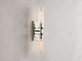 Andreas Double Wall Light, Hardwired Wall Sconce, 4.5" w x 0.75" d x 10" h
