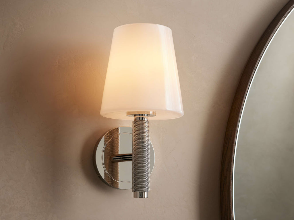 Monroe Wall Light, Hardwired Wall Sconce, detail 5