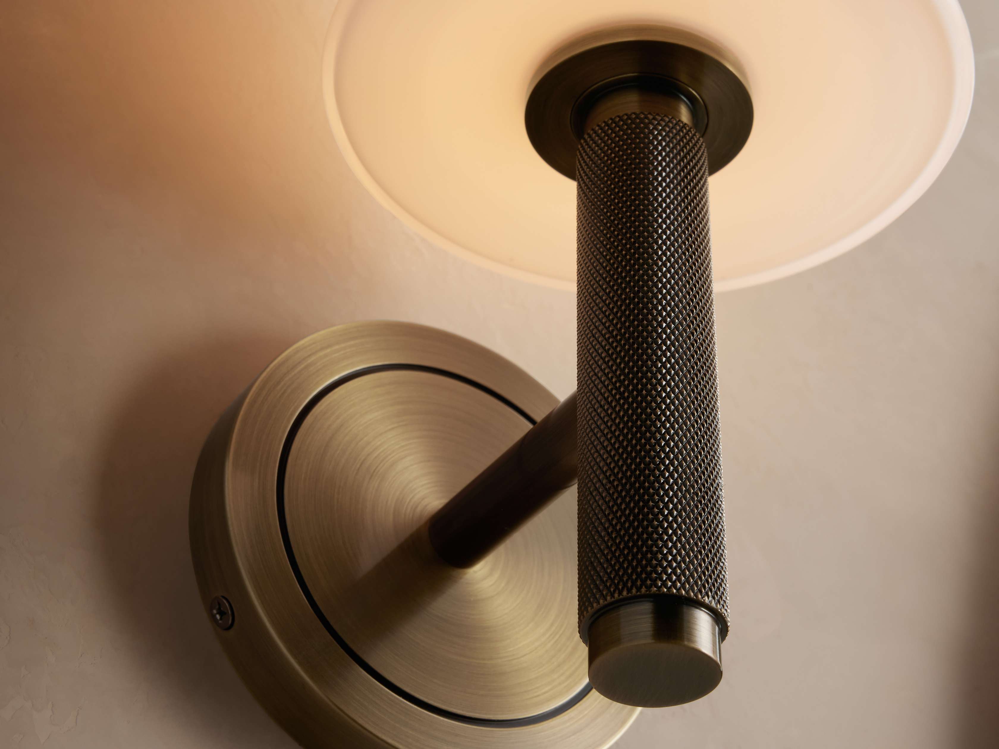 Monroe Wall Light, Hardwired Wall Sconce, detail 4