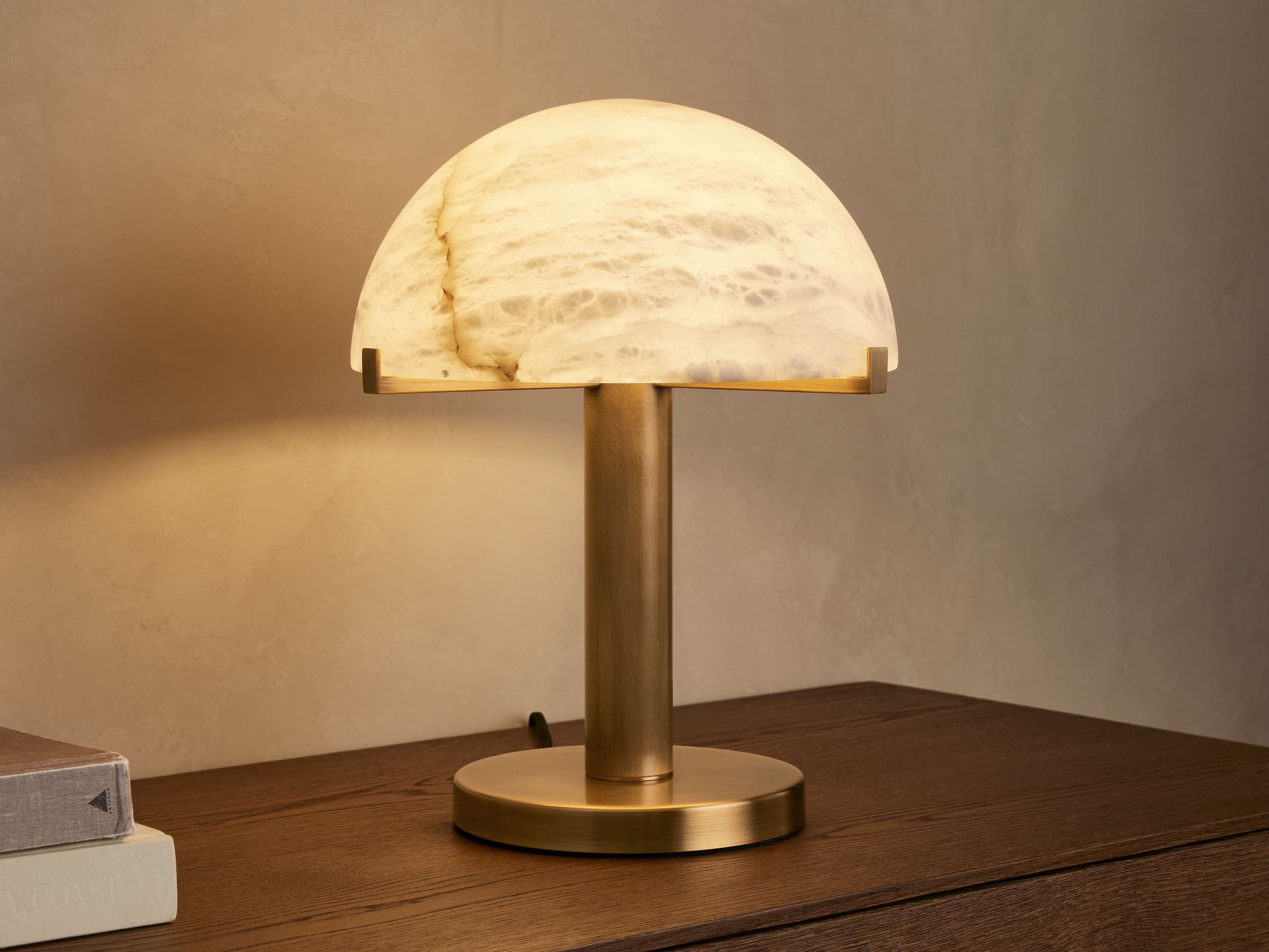 Emerie Table Light, Bedside Table Lamp, Dimensions 12.36"