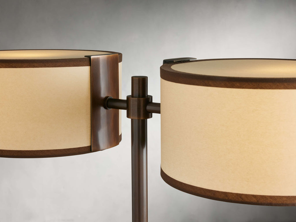Daphne 2-Light Table Light, Bedside Table Lamp, detail 3