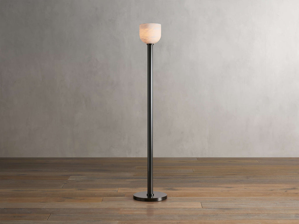 Ansley Floor Light, Floor Lamp, Dimensions 14.25"