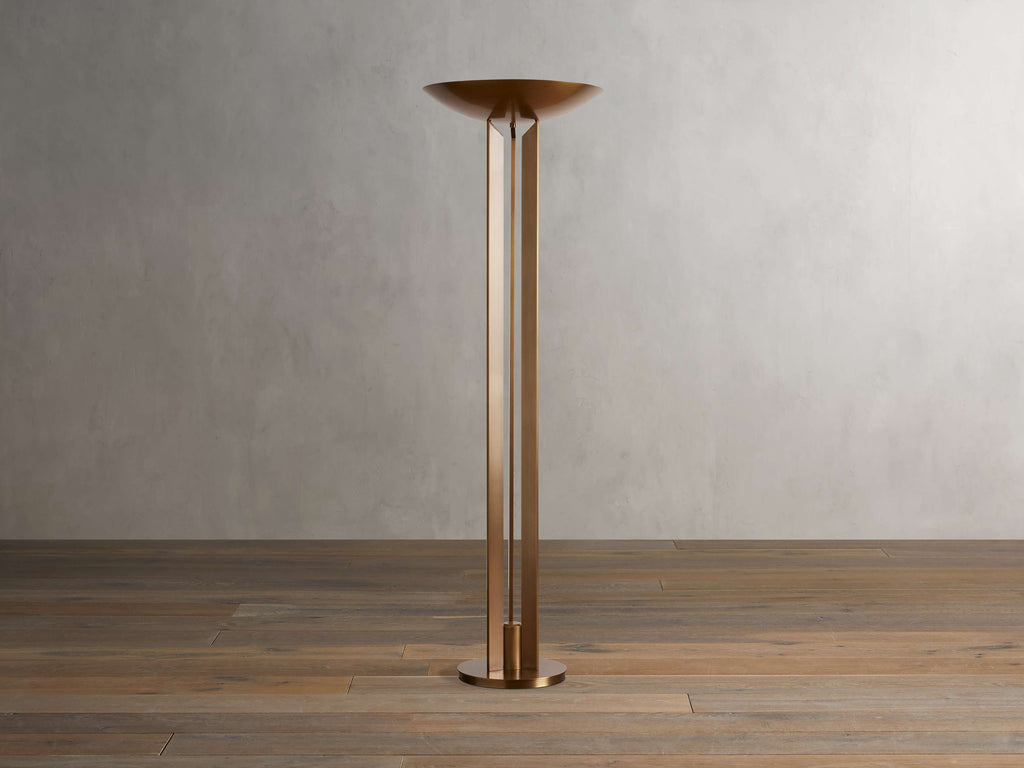 Romina Floor Light, Floor Lamp, Dimensions 24"