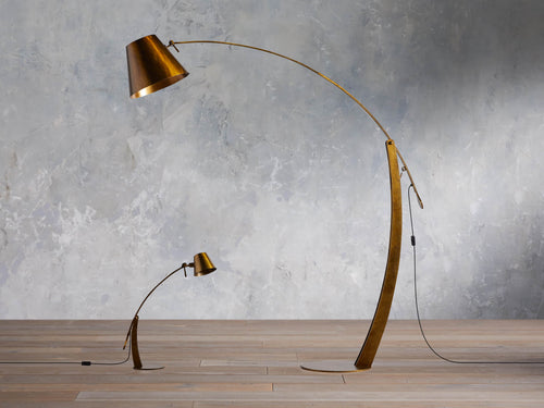 Arcadia Bronze Arc Floor Light, Floor Lamp, detail 2