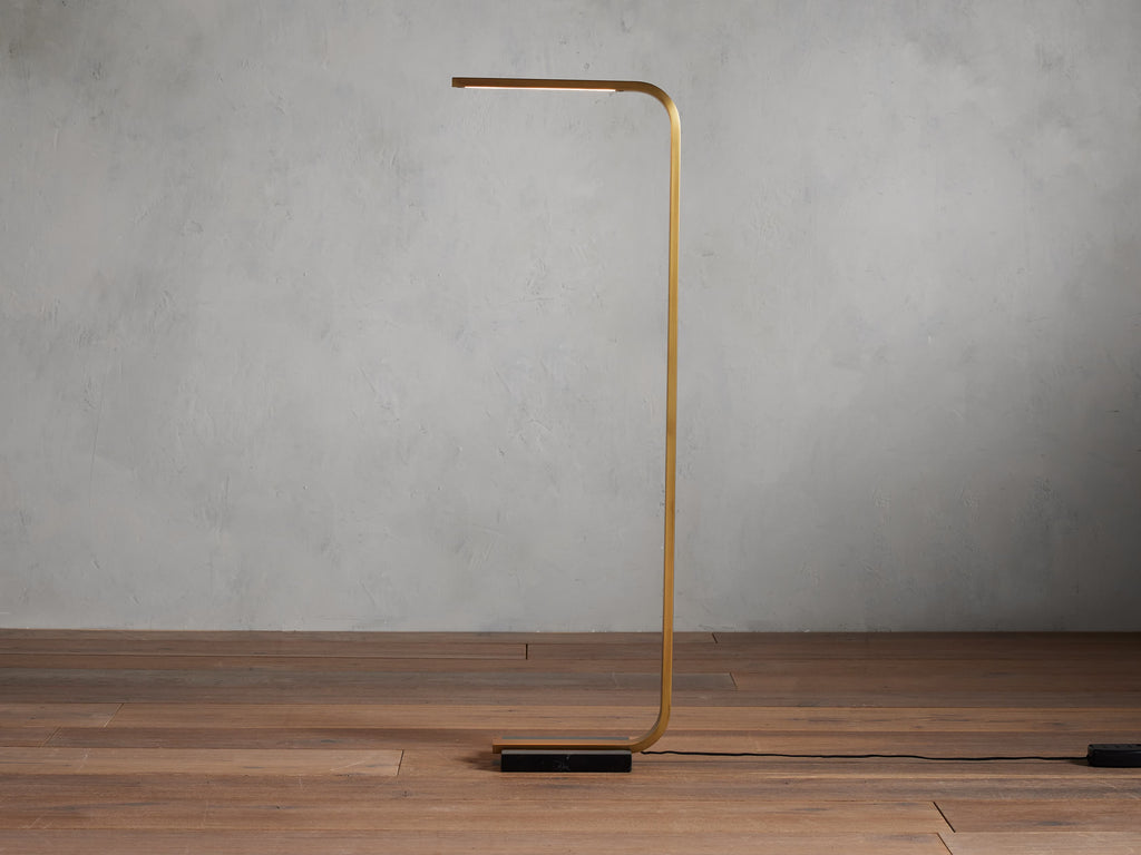 Karson Task Floor Light, Floor Lamp, Dimensions 6"