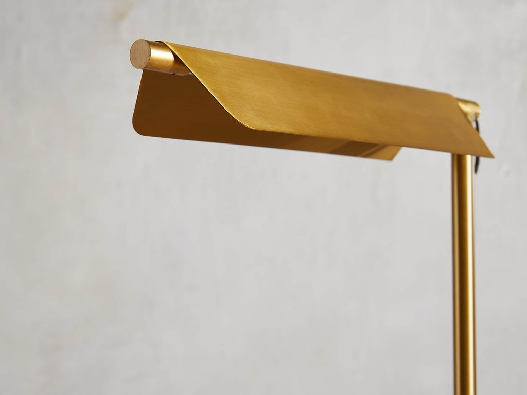 Axle Brass Floor Light, Floor Lamp, detail 5