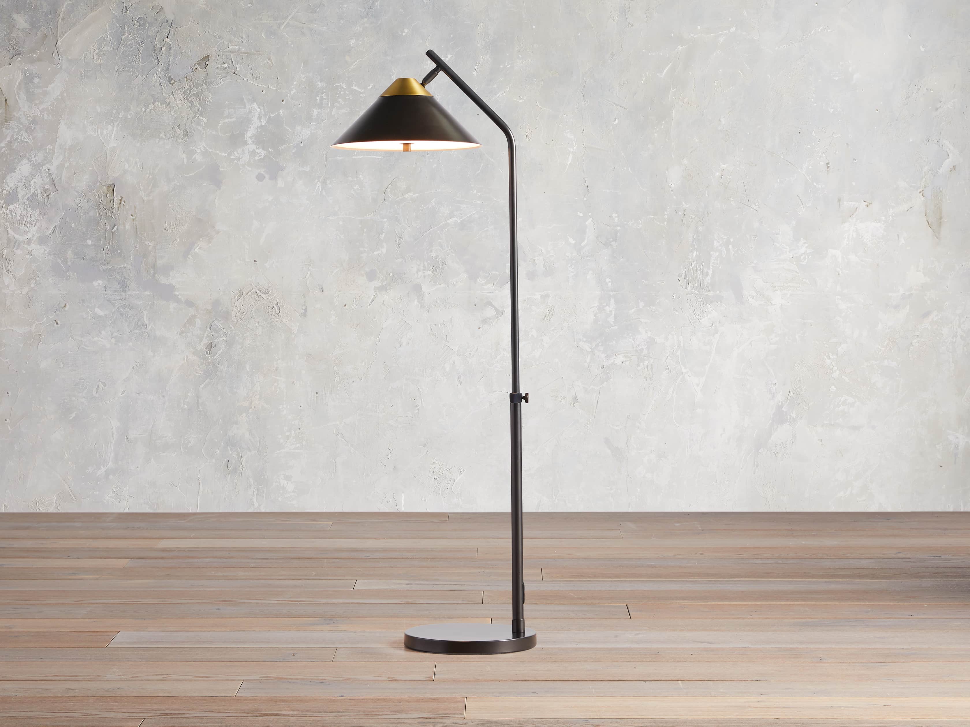 Marquee Bronze Task Floor Light, Floor Lamp, Dimensions 14.5"