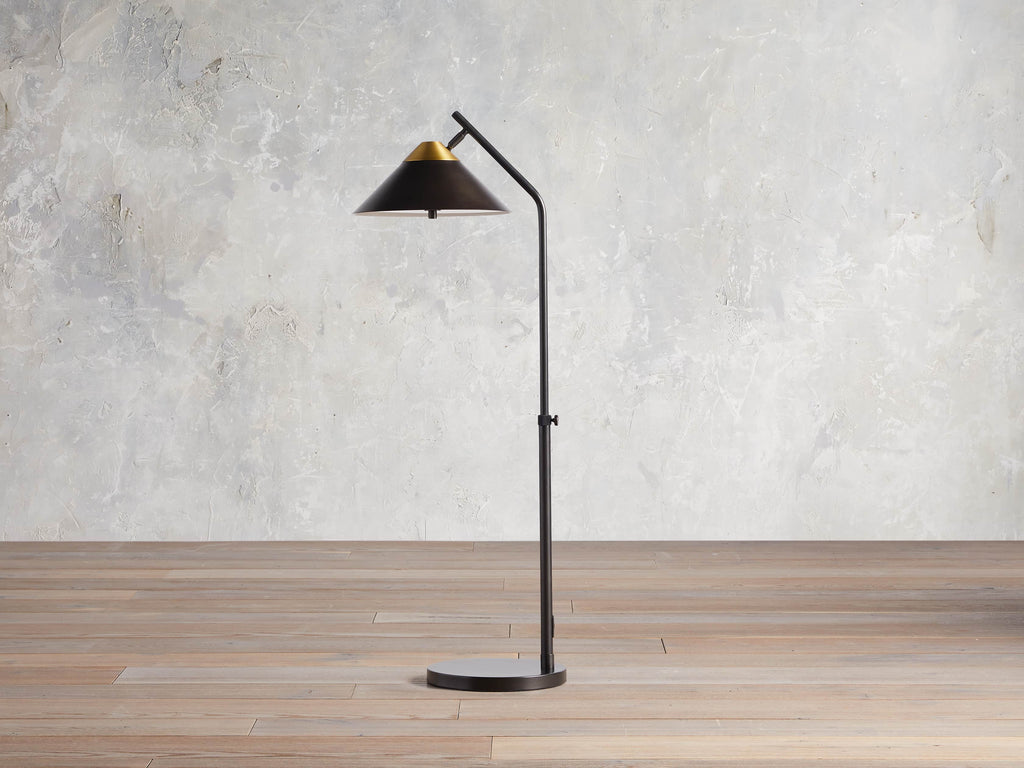 Marquee Bronze Task Floor Light, Floor Lamp, detail 2