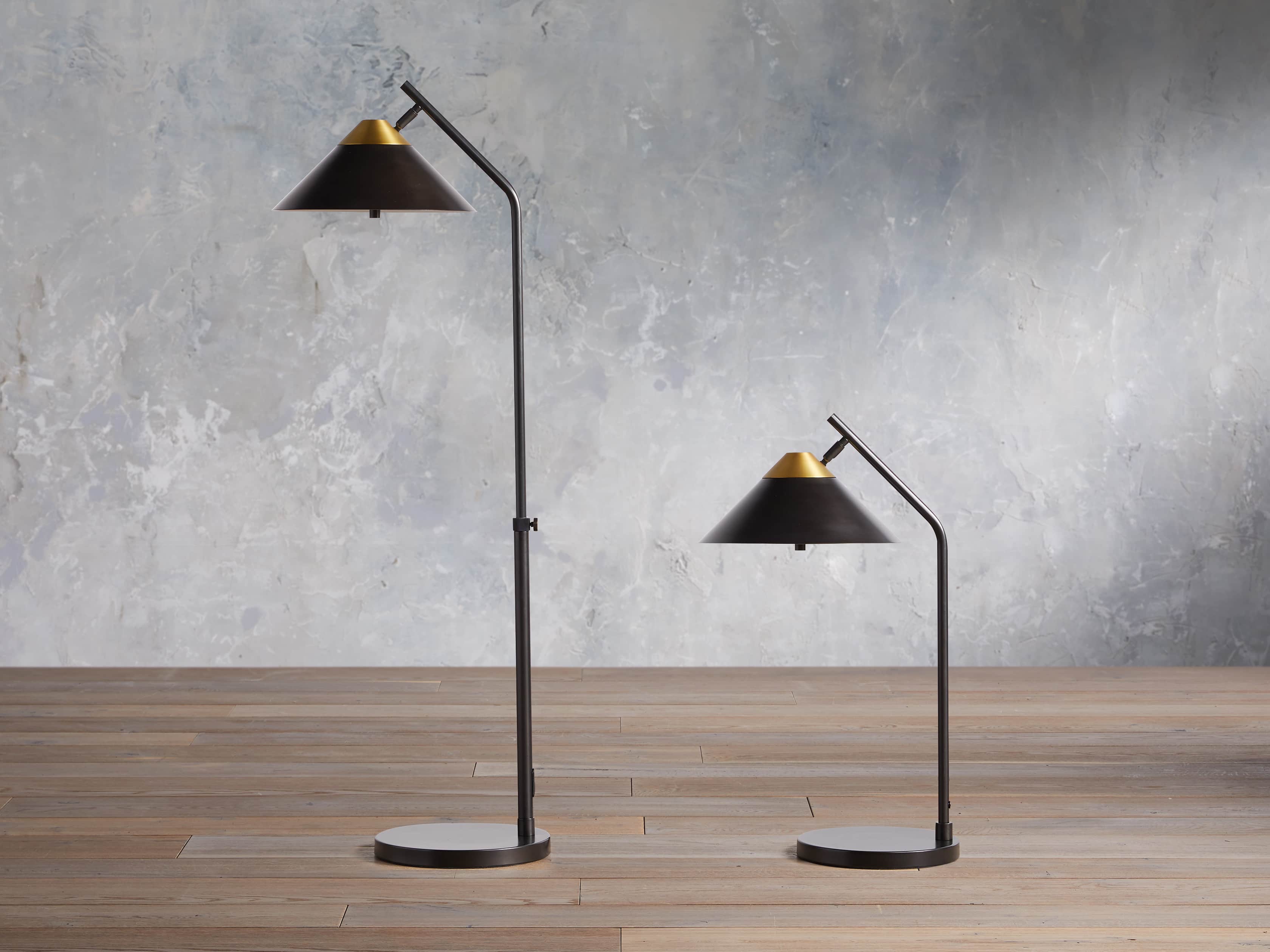 Marquee Bronze Task Floor Light, Floor Lamp, detail 5