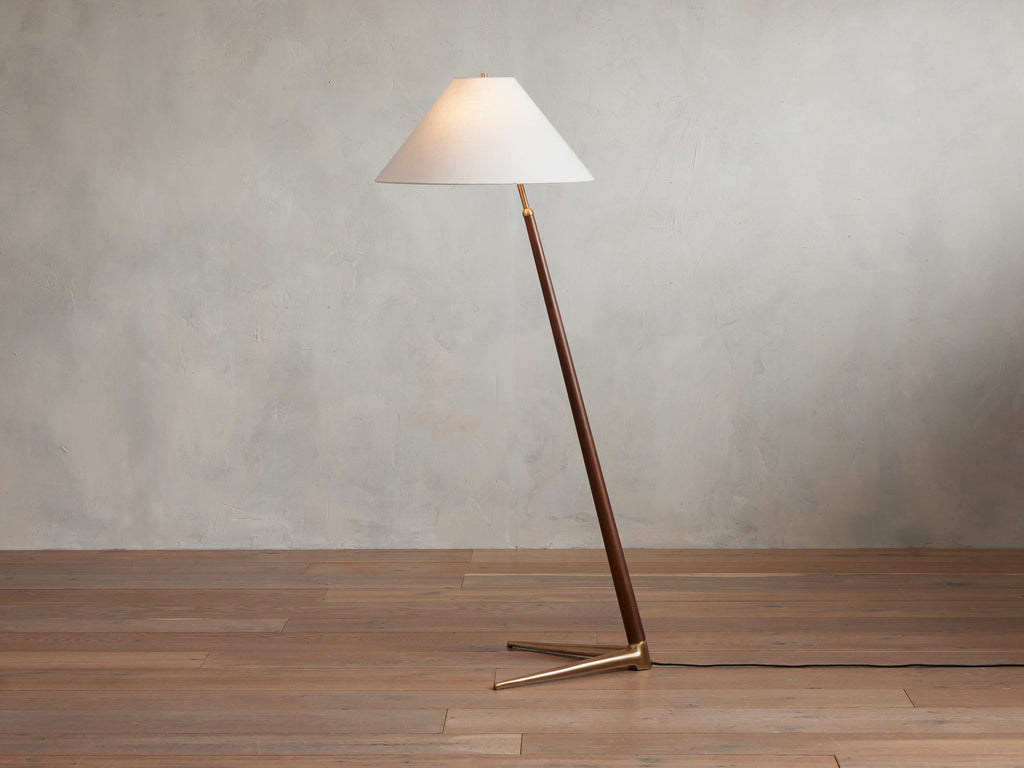 Edric Floor Light, Floor Lamp, Dimensions 22"
