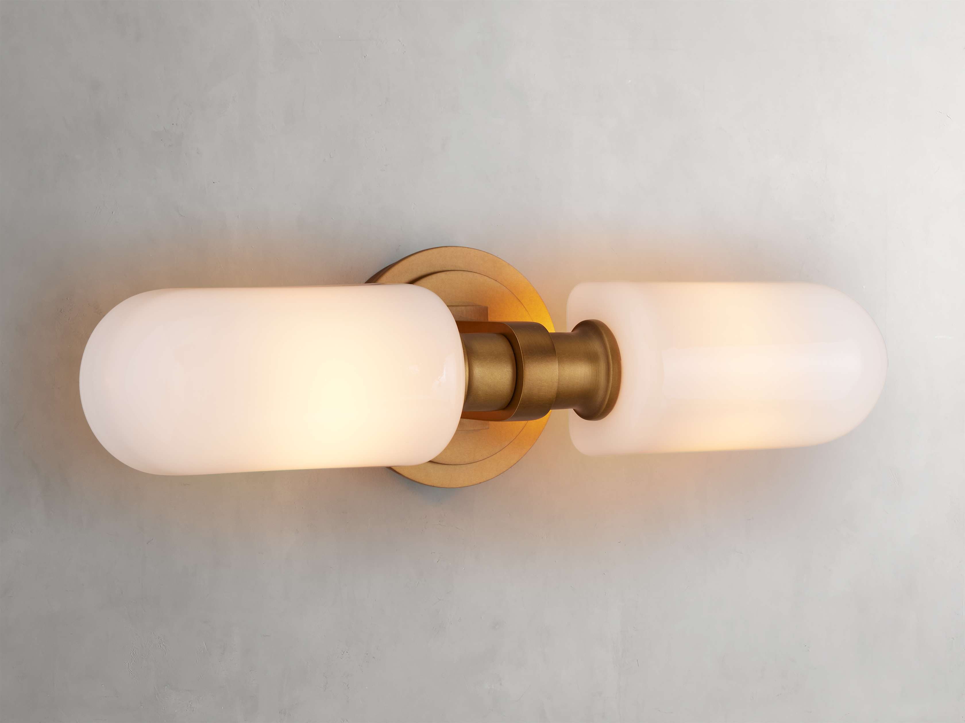 Zayd Double Wall Light, Bedroom Wall Sconce, detail 4